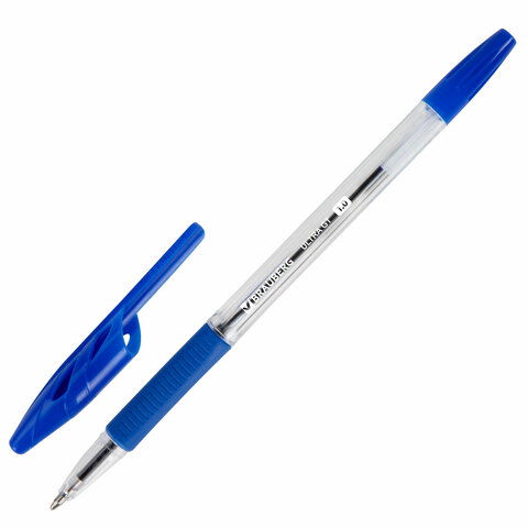 Ручка шариковая с грипом BRAUBERG "ULTRA GT", СИНЯЯ, корпус Ручка шариковая с грипом BRAUBERG "ULTRA GT", СИНЯЯ, корпус