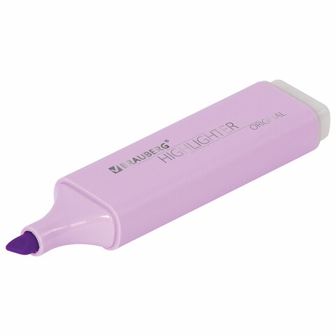 Текстовыделитель BRAUBERG "ORIGINAL PASTEL", ЛАВАНДОВЫЙ, линия 1-5 мм, Текстовыделитель BRAUBERG "ORIGINAL PASTEL", ЛАВАНДОВЫЙ, линия 1-5 мм,