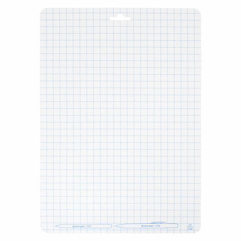 Доска двусторонняя маркерная А4 (240х337 мм), КЛЕТКА, 1 маркер, CENTROPEN, 7779