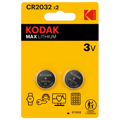 Батарейки литиевые KODAK Max Lithium CR2032 "таблетки, дисковые, Батарейки литиевые KODAK Max Lithium CR2032 "таблетки, дисковые,