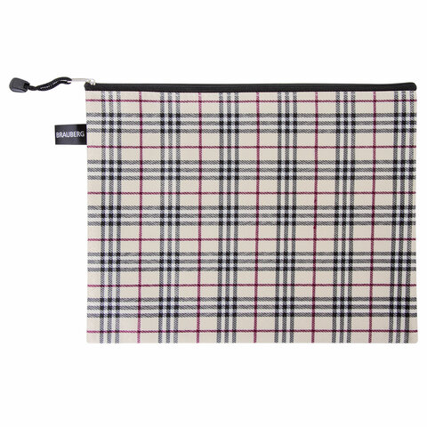 Папка-конверт СУПЕР КОМПЛЕКТ на молнии, 6 штук (А4 - 2 шт., А5 - 4 шт.), ткань в