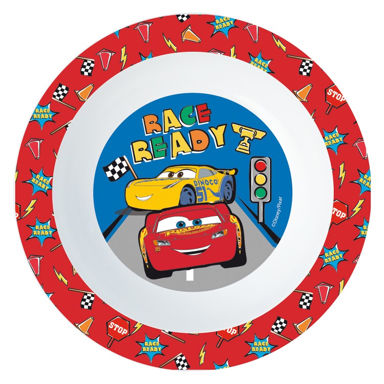 Тарелка пластиковая (для СВЧ). Тачки. Будет гонка! Тарелка пластиковая (для СВЧ). Тачки. Будет гонка!