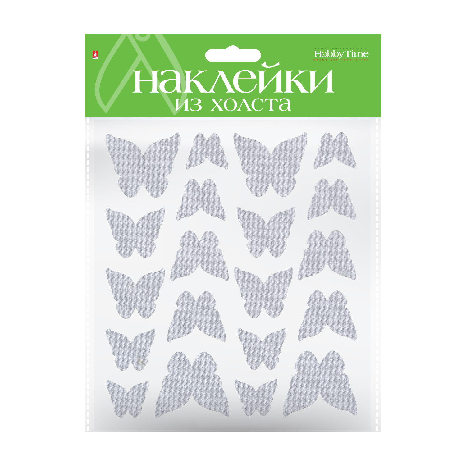 НАКЛЕЙКИ ИЗ СИНТЕТИЧЕСКОГО ХОЛСТА - 2, 5 ВИДОВ