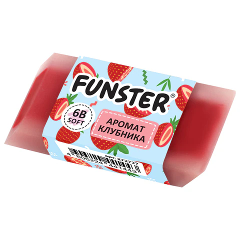 Ластик ароматизированный FUNSTER (ФАНСТЕР) "SWEET", 54х23х10 мм, Ластик ароматизированный FUNSTER (ФАНСТЕР) "SWEET", 54х23х10 мм,