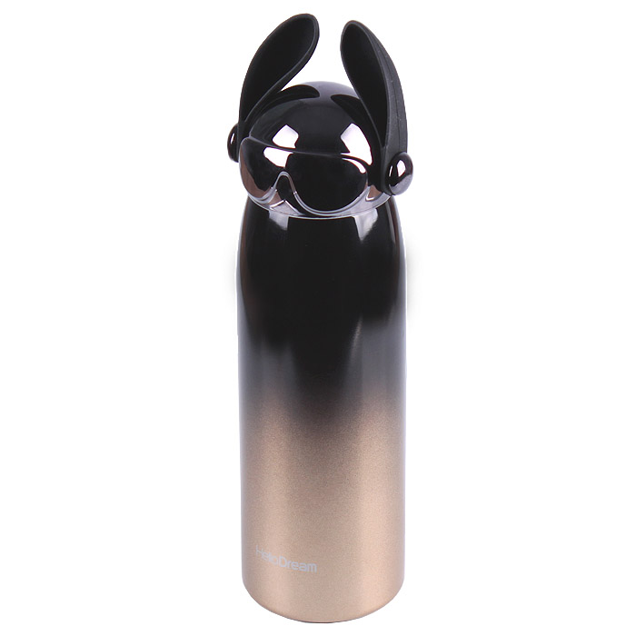 Бутылка для воды 300мл "Ушастик" двухцветная цвет ассорти (4 вида) Бутылка для воды 300мл "Ушастик" двухцветная цвет ассорти (4 вида)