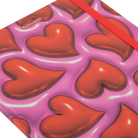 Дневник 1-11 класс 48 л., твердый, BRAUBERG, матовая ламинация, резинка,