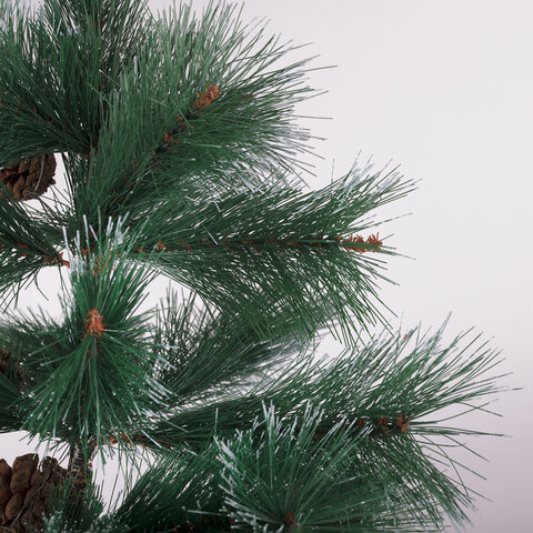 Ель новогодняя искусственная "Velvet Pinewood" 120 см, с инеем и Ель новогодняя искусственная "Velvet Pinewood" 120 см, с инеем и