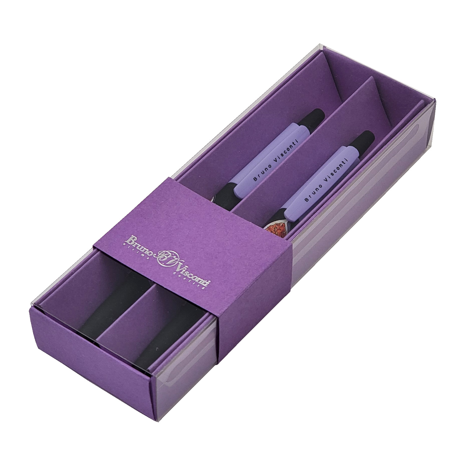 НАБОР ИЗ 2-Х РУЧЕК "HappyClick. Fresh & fruity. Инжир" ШАРИКОВАЯ НАБОР ИЗ 2-Х РУЧЕК "HappyClick. Fresh & fruity. Инжир" ШАРИКОВАЯ