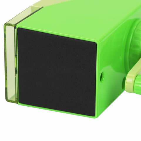 Точилка механическая ЮНЛАНДИЯ "Пастель", для чернографитных и цветных