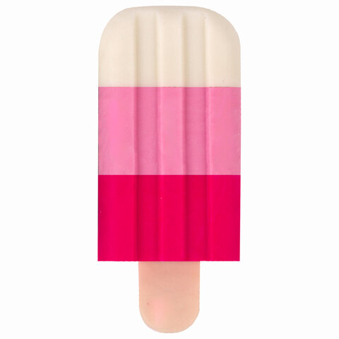 Набор ластиков фигурных ЮНЛАНДИЯ "Сладкие истории", 3 шт., ассорти,