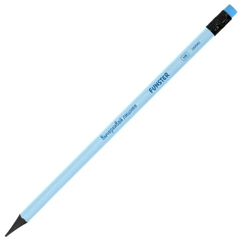 Набор карандашей чернографитных с мотивирующей надписью FUNSTER (ФАНСТЕР) FUNNY