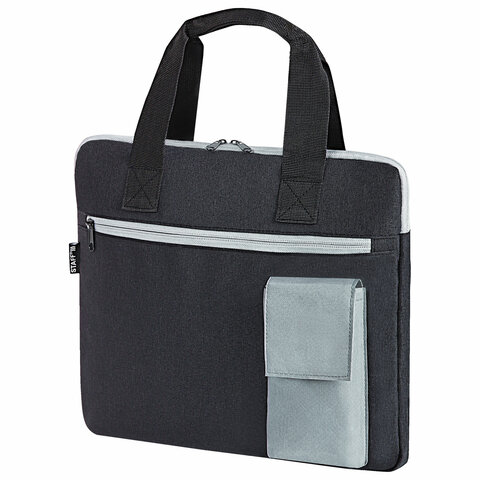 Сумка для документов STAFF DELEGATE на молнии, два кармана, полиэстер, Сумка для документов STAFF DELEGATE на молнии, два кармана, полиэстер,