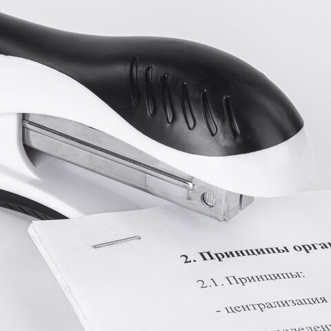 Скобы для степлера цинковое покрытие №24/6, 1000 штук, BRAUBERG