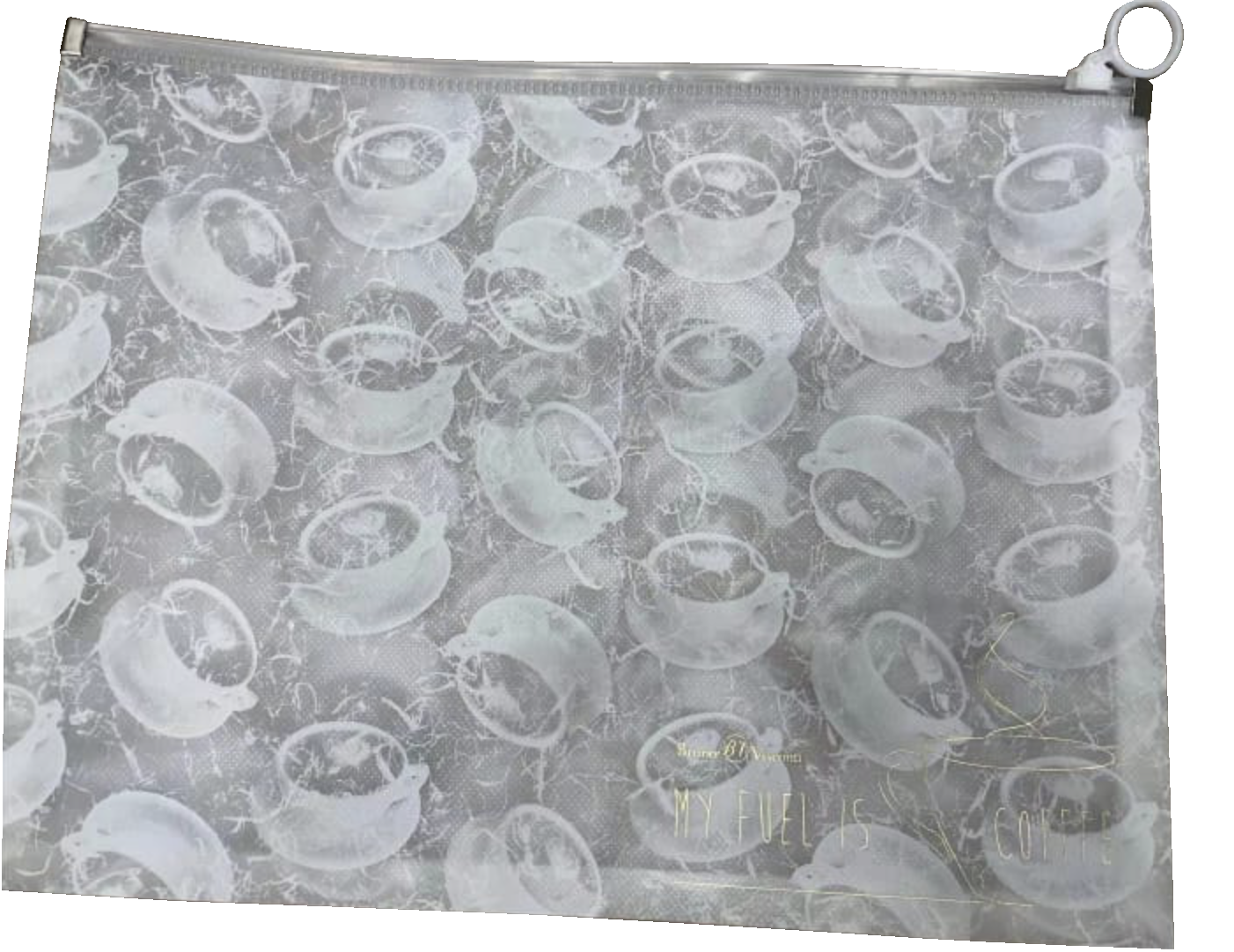 ПАПКА С ПЛАСТИКОВОЙ ЗАСТЕЖКОЙ, "КОФЕ БРЭЙК", А4