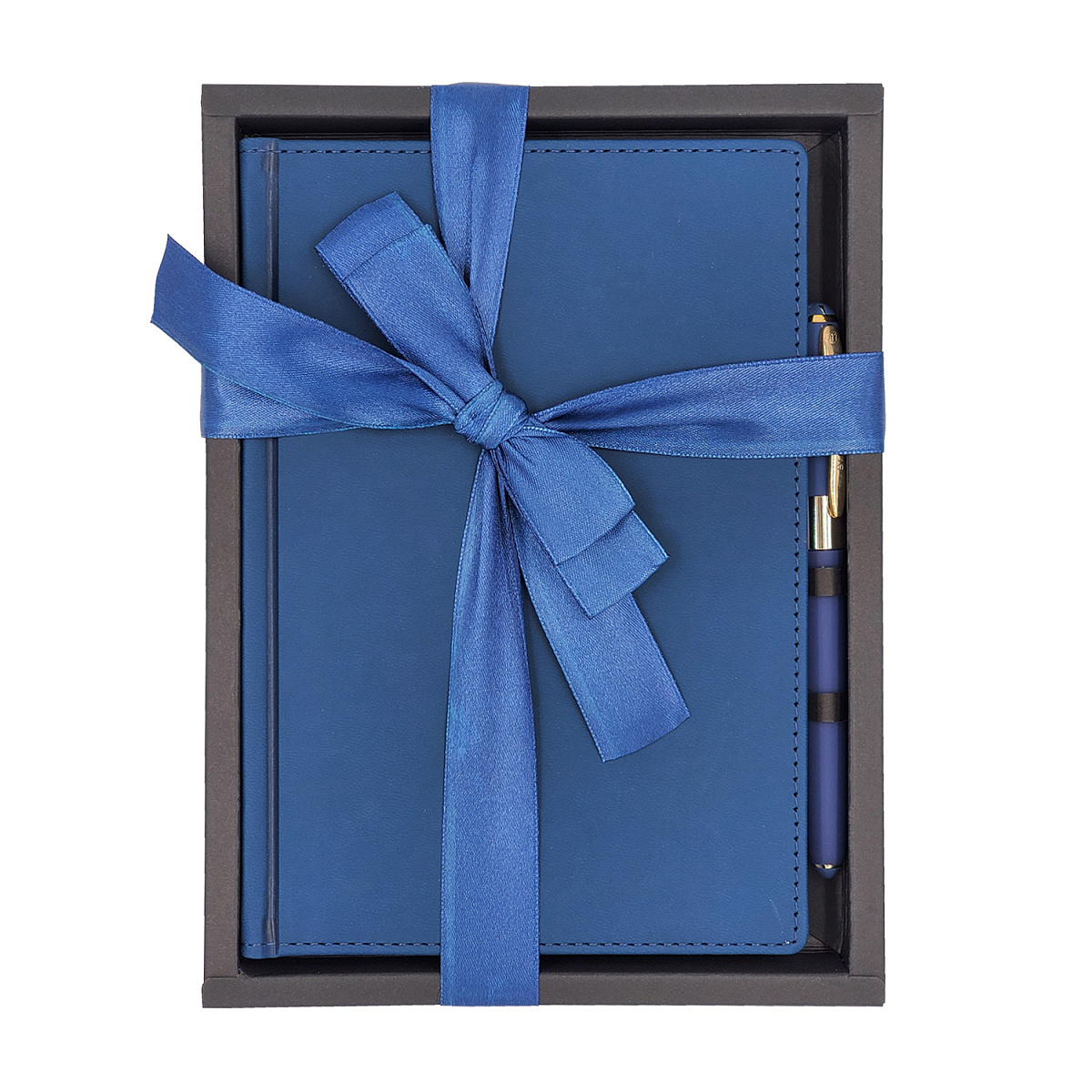 НАБОР ПОДАРОЧНЫЙ А5 "VELVET" (ТЕМНО-СИНИЙ ЕЖЕДНЕВНИК ДАТИРОВАННЫЙ И НАБОР ПОДАРОЧНЫЙ А5 "VELVET" (ТЕМНО-СИНИЙ ЕЖЕДНЕВНИК ДАТИРОВАННЫЙ И
