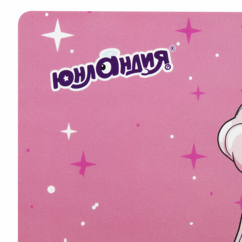 Настольное покрытие ЮНЛАНДИЯ, А4+, пластик, 33x23 см, "Anime pals", Настольное покрытие ЮНЛАНДИЯ, А4+, пластик, 33x23 см, "Anime pals",