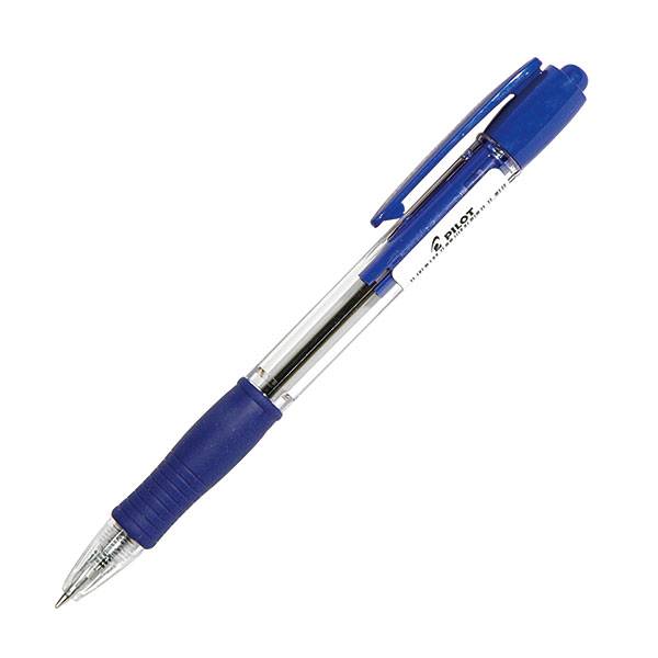 Ручка шарик.автом. PILOT SUPER GRIP 0,7 мм синий резин.грип: BPGP-10R-F L штр.: Ручка шарик.автом. PILOT SUPER GRIP 0,7 мм синий резин.грип: BPGP-10R-F L штр.: