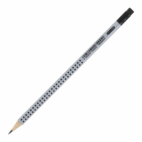 Карандаш чернографитный FABER-CASTELL, 1 шт., "Grip 2001", HB,