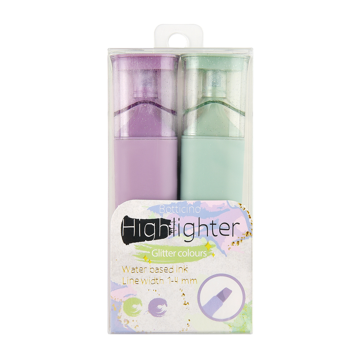 НАБОР ИЗ 2-х ТЕКСТОВЫДЕЛИТЕЛЕЙ ГЛИТТЕРНЫХ "PRIMAVERA", СИРЕНЕВЫЙ, НАБОР ИЗ 2-х ТЕКСТОВЫДЕЛИТЕЛЕЙ ГЛИТТЕРНЫХ "PRIMAVERA", СИРЕНЕВЫЙ,