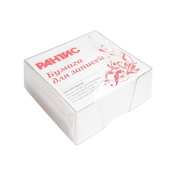 Подставка д/блок-кубиков РАНТИС КУБ прозр. пластик с бл. 9x9x5: РПБ14 штр.: Подставка д/блок-кубиков РАНТИС КУБ прозр. пластик с бл. 9x9x5: РПБ14 штр.: