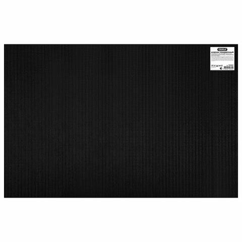 Коврик придверный 60х90 см, ВЕНГЕ пластиковый грязезащитный толщина 10 мм