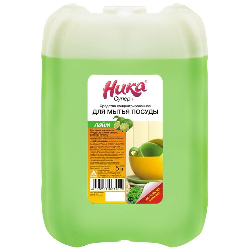 Средство для мытья посуды Ника "Супер Плюс", концентрат, канистра, Средство для мытья посуды Ника "Супер Плюс", концентрат, канистра,