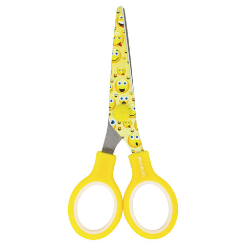 Ножницы BRAUBERG "Kid Series", 130 мм, с цветной печатью Ножницы BRAUBERG "Kid Series", 130 мм, с цветной печатью