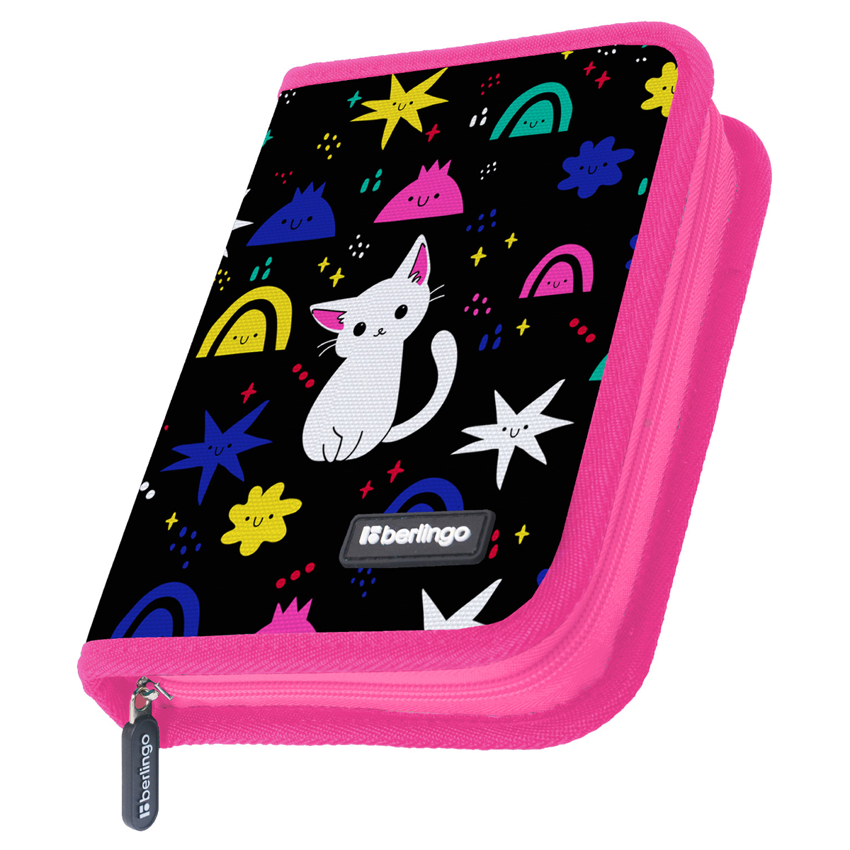 Пенал 1 отделение, 200*140*40 Berlingo "Funny colors", дополнительная Пенал 1 отделение, 200*140*40 Berlingo "Funny colors", дополнительная