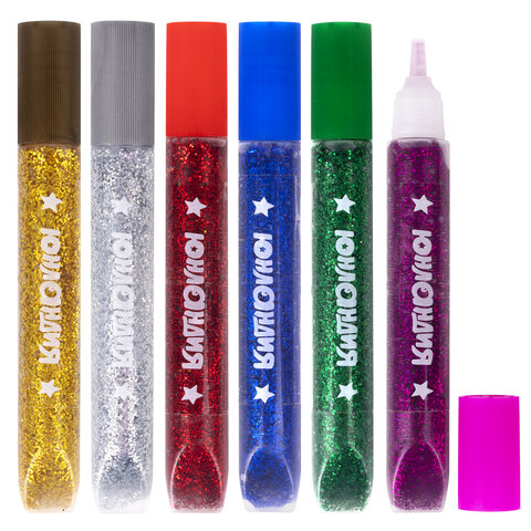 Гель с блестками ЮНЛАНДИЯ, 10,5 мл, цвета ассорти, в дисплее, 662252 Гель с блестками ЮНЛАНДИЯ, 10,5 мл, цвета ассорти, в дисплее, 662252