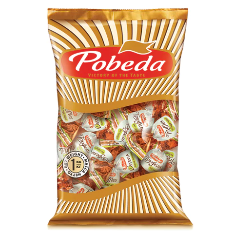 Конфеты ПОБЕДА ВКУСА "Трюфели шоколадные" БЕЗ САХАРА, посыпанные Конфеты ПОБЕДА ВКУСА "Трюфели шоколадные" БЕЗ САХАРА, посыпанные