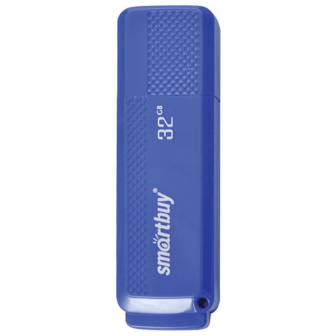 Флеш-диск 32 GB, SMARTBUY Dock, USB 2.0, синий, SB32GBDK-B Флеш-диск 32 GB, SMARTBUY Dock, USB 2.0, синий, SB32GBDK-B