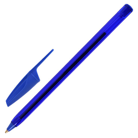 Ручки шариковые BRAUBERG X-30 CLASSIC, КОМПЛЕКТ 12 ШТ., СИНИЕ, пишущий узел 1