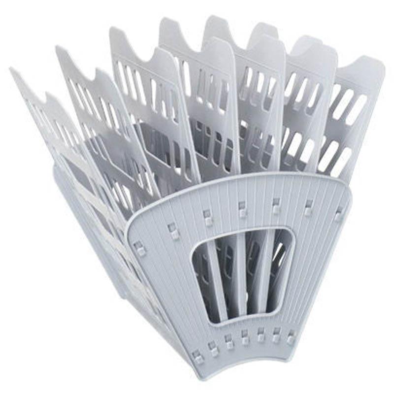 Лоток для бумаг 7-ми секционный серый: ЛТ40 штр.: 4620000630647 Лоток для бумаг 7-ми секционный серый: ЛТ40 штр.: 4620000630647