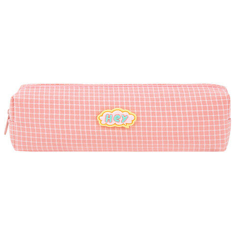 Пенал ЮНЛАНДИЯ ЮНИОР, 1 отделение, полиэстер, аппликация, "Hey", Пенал ЮНЛАНДИЯ ЮНИОР, 1 отделение, полиэстер, аппликация, "Hey",