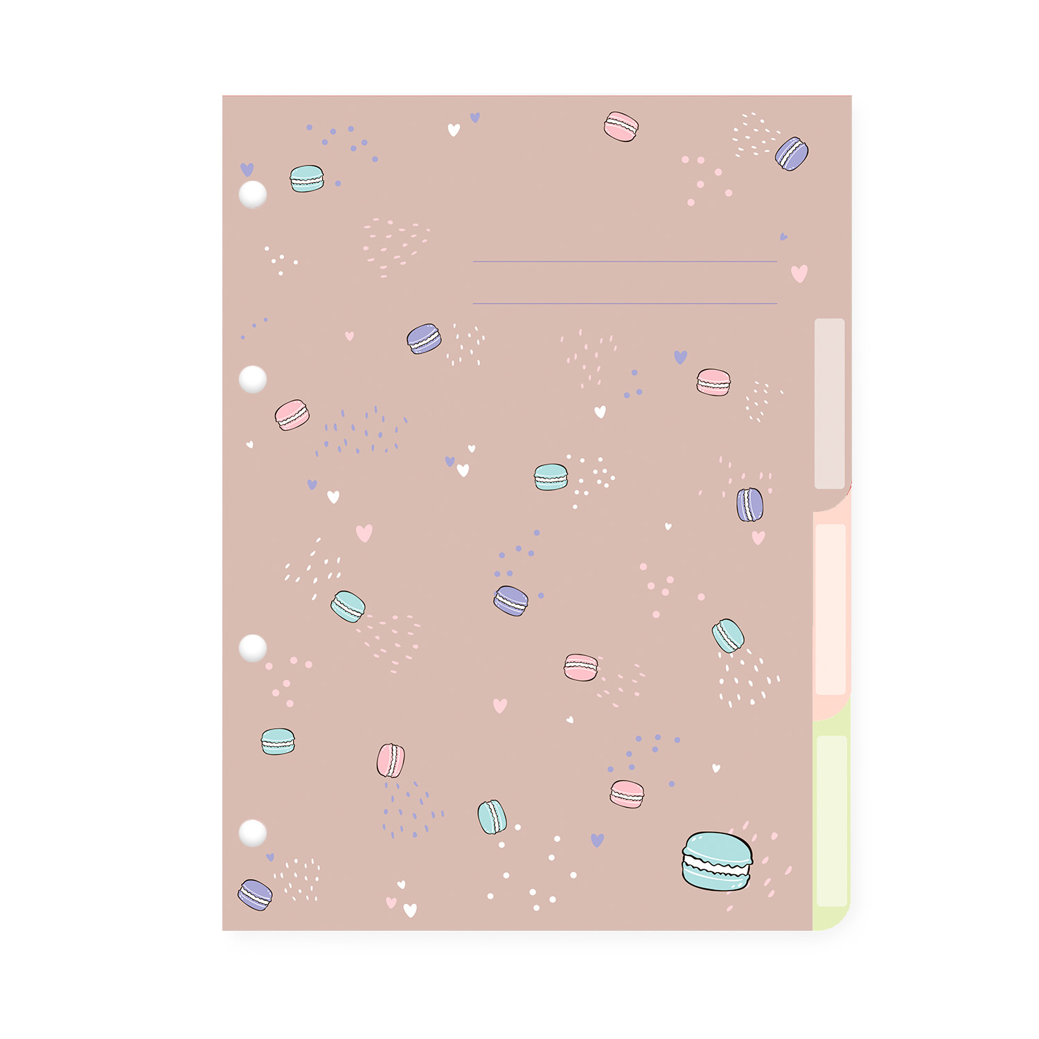 КОМПЛЕКТ РАЗДЕЛИТЕЛЕЙ ДЛЯ ТЕТРАДИ НА КОЛЬЦАХ А5, 4 Л. "MY SWEET" КОМПЛЕКТ РАЗДЕЛИТЕЛЕЙ ДЛЯ ТЕТРАДИ НА КОЛЬЦАХ А5, 4 Л. "MY SWEET"