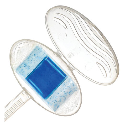 Блок туалетный подвесной твердый 40 г ДОМЕСТОС "Атлантик", основной