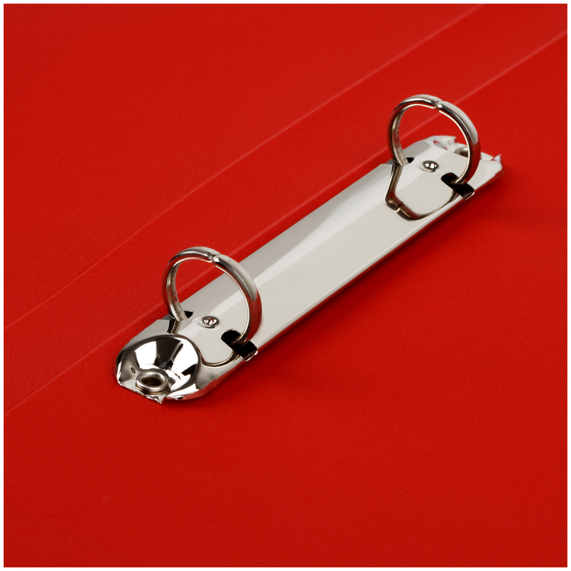 Папка на 2-х кольцах СТАММ, 25мм, 500мкм, красная Папка на 2-х кольцах СТАММ, 25мм, 500мкм, красная