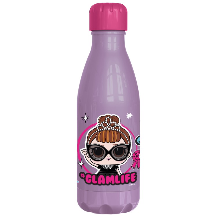 Бутылка для воды на каждый день (пластиковая, 560 мл) LOL TOGETHER4EVA Бутылка для воды на каждый день (пластиковая, 560 мл) LOL TOGETHER4EVA