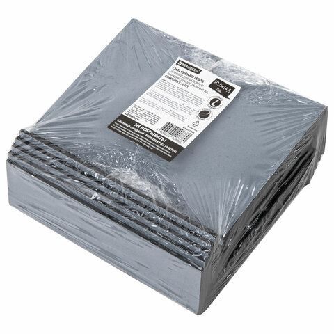 Ценник L-образный для мелового маркера A6 (10,5x14,8 см), КОМПЛЕКТ 10 шт,ПВХ,