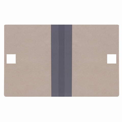 Папка архивная для переплета "Форма 21", 40 мм, с гребешками, БУРАЯ, 4