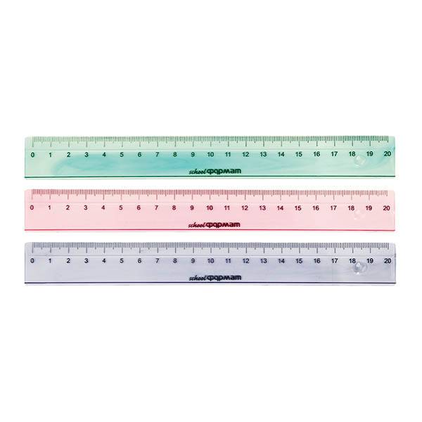 Линейка 20 см пластик прозрач. ассорти: 08.12.01 штр.: 4602723008842 Линейка 20 см пластик прозрач. ассорти: 08.12.01 штр.: 4602723008842