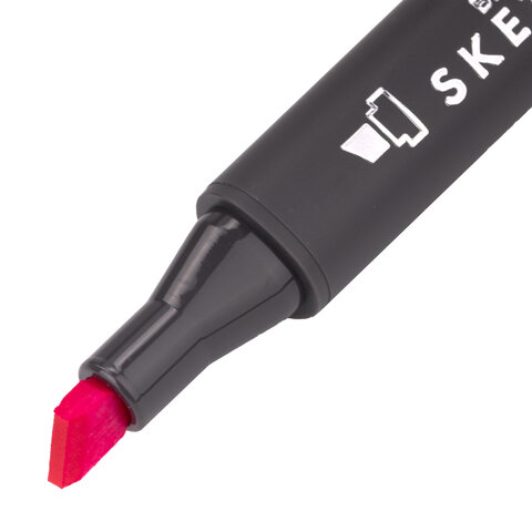 Маркер для скетчинга двусторонний 1 мм - 6 мм BRAUBERG ART CLASSIC, РОЗОВЫЙ Маркер для скетчинга двусторонний 1 мм - 6 мм BRAUBERG ART CLASSIC, РОЗОВЫЙ