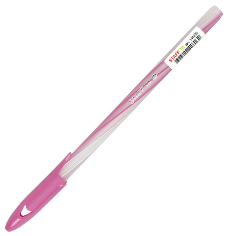 Ручка шариковая STAFF "CANDY PASTEL", синяя, игольчатый узел 0,6 мм,