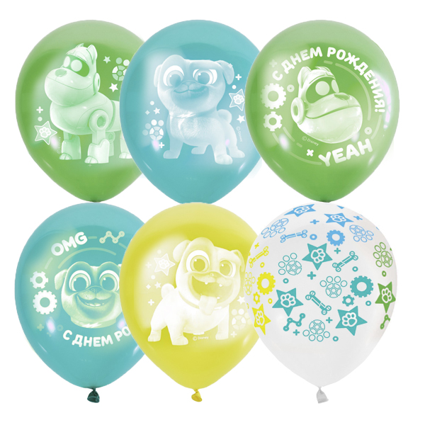 12"/30см П+Д (шелк) ассорти рис Дисней Мопсы для мальчиков СДР 25шт 12"/30см П+Д (шелк) ассорти рис Дисней Мопсы для мальчиков СДР 25шт