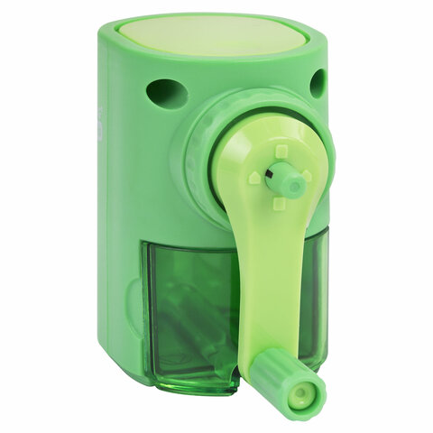 Точилка механическая BRAUBERG KIDS, для простых и цветных карандашей, цвет