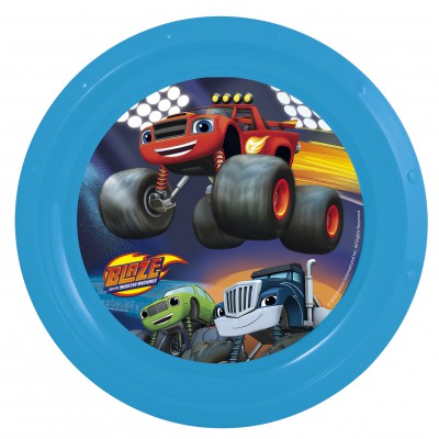 Тарелка пластиковая. Вспыш и чудо-машинки Тарелка пластиковая. Вспыш и чудо-машинки