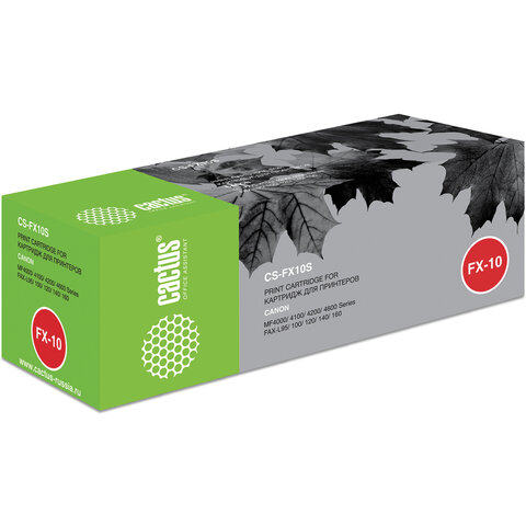 Картридж лазерный CACTUS (CS-FX10) для CANON i-SENSYS 4018/4120/4140, ресурс Картридж лазерный CACTUS (CS-FX10) для CANON i-SENSYS 4018/4120/4140, ресурс