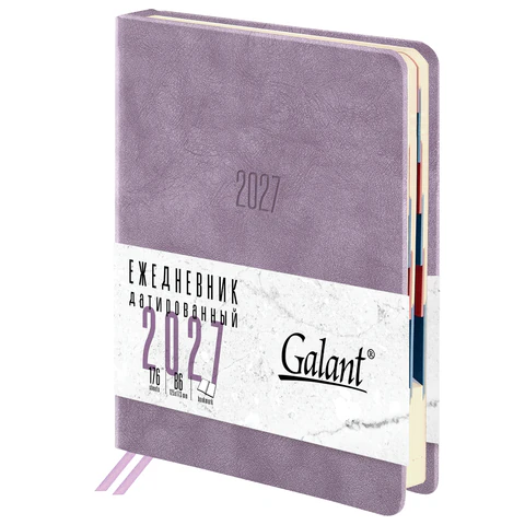 Ежедневник датированный 2027, B6, 125х173 мм, GALANT "Vivid", под Ежедневник датированный 2027, B6, 125х173 мм, GALANT "Vivid", под