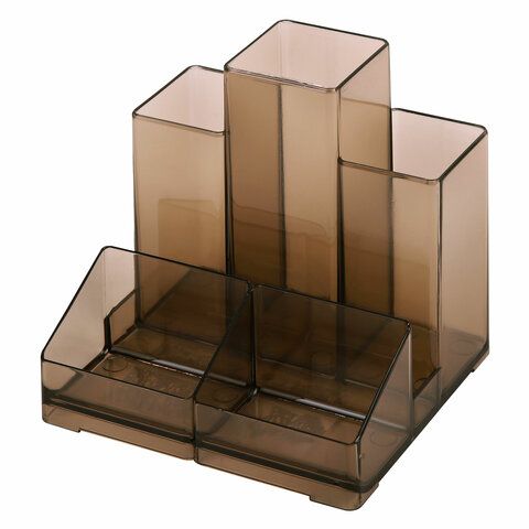 Подставка-органайзер BRAUBERG-CONTRACT, 109х95х101,5 мм, 5 отделений, Подставка-органайзер BRAUBERG-CONTRACT, 109х95х101,5 мм, 5 отделений,
