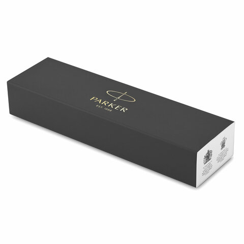 Ручка шариковая PARKER "Urban Twist Black GT", корпус черный,